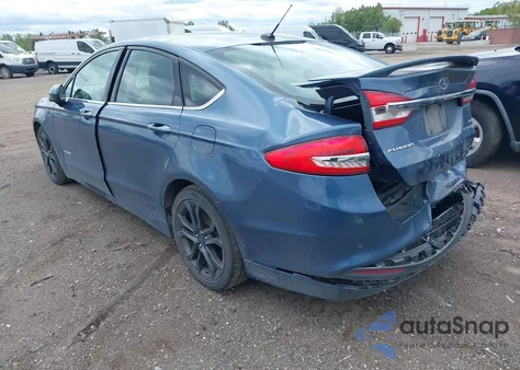 2018 Ford Fusion Hybrid Se из США, поврежденный, VIN 3FA6P0LU4JR120217